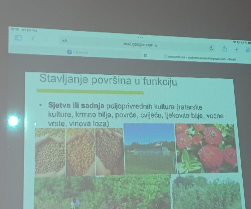 Predavanje Ministarstva poljoprivrede u 2.a razredu