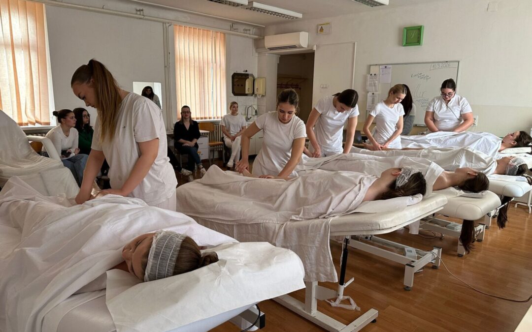 Posjet škole za estetičare iz Lavala