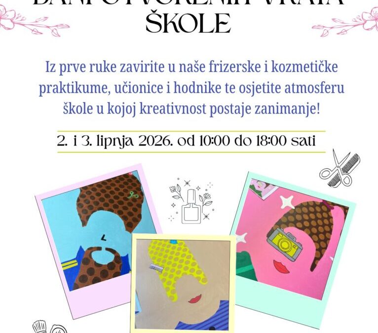 DANI OTVORENIH VRATA ŠKOLE