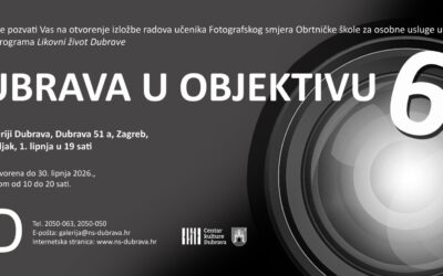 Pozivnica na izložbu fotografija Dubrava u objektivu