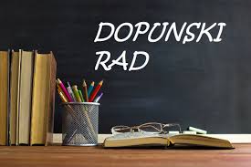 DOPUNSKI NASTAVNI RAD